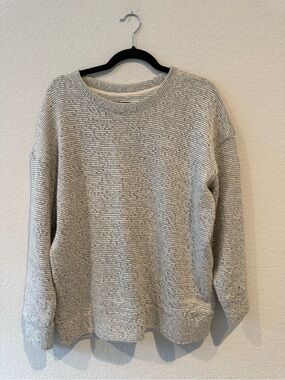 Lou & Grey Textured Neutral Knit Sweater